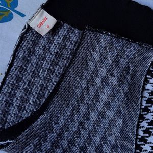 Houndstooth Vest &amp; White Bodysuit Combo