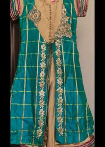 Girls Ethnic Dress Gown Party Festive Dresess Kids