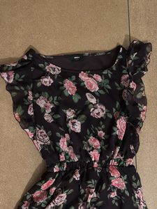 Floral Print Midi Dress