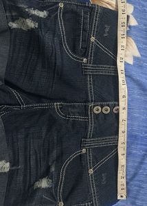 Cute Distressed Denim Shorts