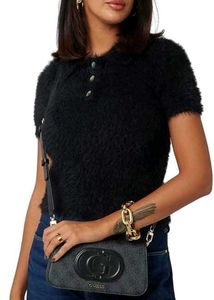 GUESS* *ECO MIETTA FLAP SHOULDER BAG*