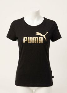 Puma Black Gold Logo T-Shirt
