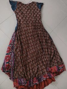 Ethnic Multicolour Full Size Kurti