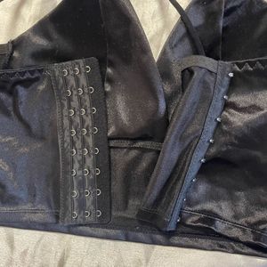 Satin V-Neck Cami Top