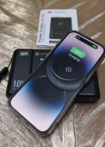 Portronics Power Bank & Wireless Charger