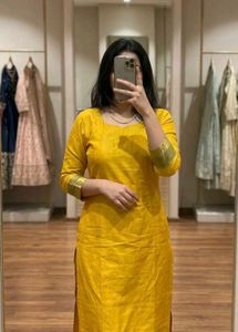 Vibrant Yellow Kurta