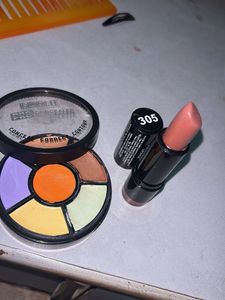 Insight Pro Color corrector Palette plus lipstick
