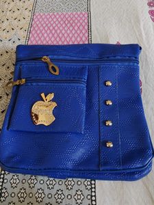 Blue Crossbody Bag