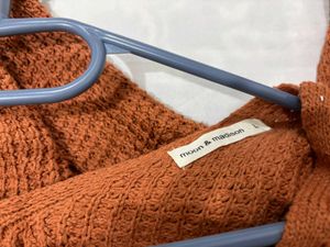 🎉Buy1 Get1 Free🎉Twist Front Knit Sweater I