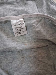 Calvin Klein Grey Cotton Briefs