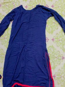 Embroidered Kurta with Waistcoat Set