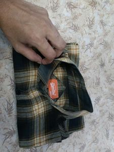 Boy checked shirt