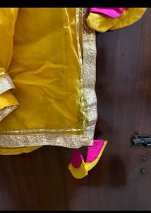 Yellow Kurta Set with Dupatta