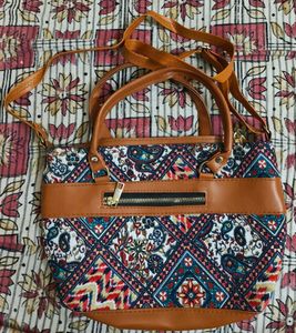 Boho Print Shoulder Bag