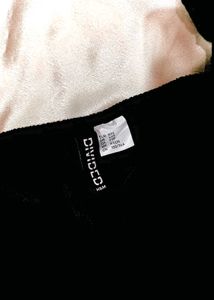 H&amp;M Puff sleeve poplin top