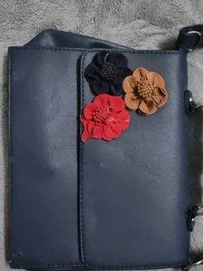 Floral Detail Crossbody Bag