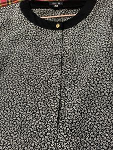 Vintage Floral Print Blouse