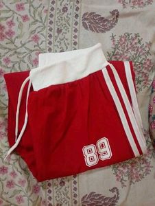 Comfortable Red Track Pants