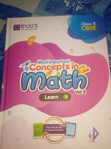 Learning Book For Class 8 Student Math