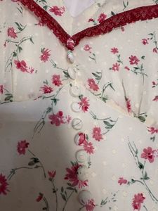 Cute Floral Print Dress