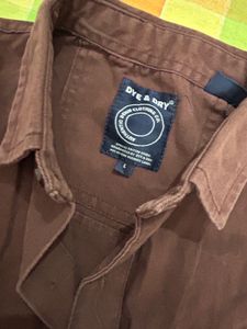 Men's Brown Casual Shirt