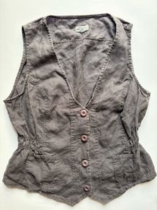 imported Stylish Women's Linen Vest