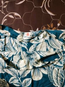 Floral tie knot kurti🪬😭🌟