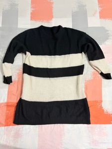 Striped Knit Sweater