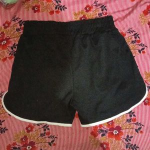 Aspire Black &amp; White Shorts
