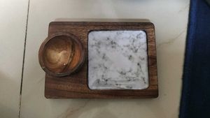 Wooden Tray with Bowl