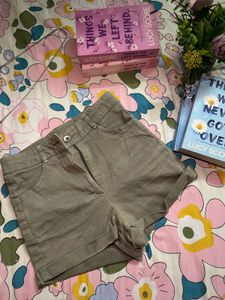 Stylish Olive Green Shorts