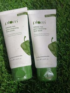 2 Plum Green Tea Pore Cleansing Face Wash