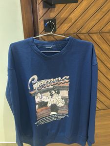 Anime Graphic Print Sweatshirt