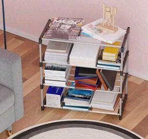 4-Tier Metal &amp; Plastic Shelf