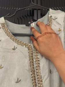 Embellished Kurta sharara set