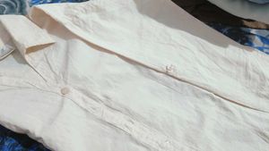Classic Cream Button-Up Shirt