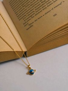 Planet Pendant Necklace