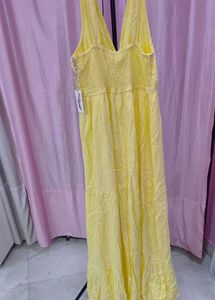 Yellow Maxi Dress - New With Tags (XSmall