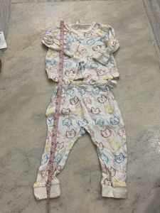 Cute Cat Print Pajama Set