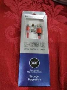 Magnetic Data Sync Charging Cable 360 Degree Rotat