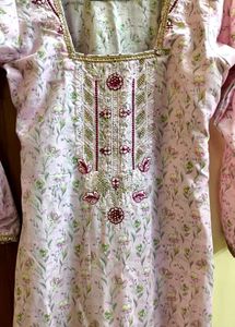 Elegant Pink Kurta Set