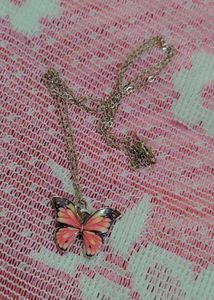Butterfly Pendant Necklace