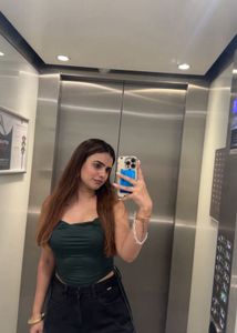 Stylish Green Crop Top