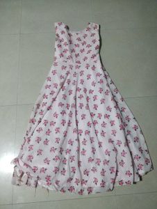 Floral Anarkali Suit