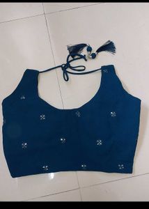 Stunning Blue Sequined Lehenga Choli