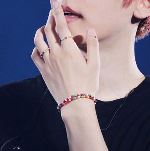 Taehyung's Beads Bracelet &amp; Ring Combo