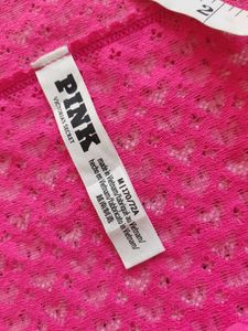 victoria's secret Vibrant Pink Lace Briefs