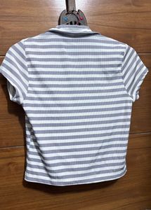 Striped Polo T-Shirt