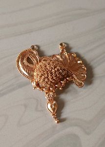 Gold Plated Pendant/Mangalsutra Locket Big