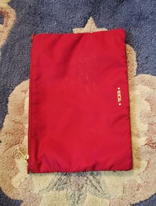 TUMI Red Pouch
